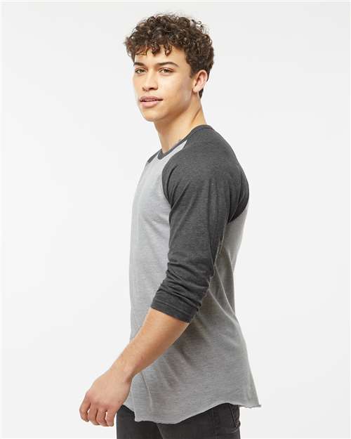 Tultex Unisex Fine Jersey Raglan T-Shirt 245