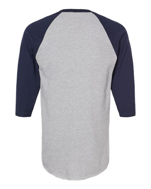 Tultex Unisex Fine Jersey Raglan T-Shirt 245