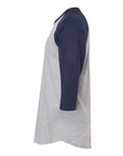 Tultex Unisex Fine Jersey Raglan T-Shirt 245
