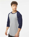 Tultex Unisex Fine Jersey Raglan T-Shirt 245