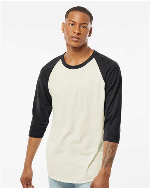 Tultex Unisex Fine Jersey Raglan T-Shirt 245