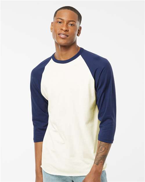 Tultex Unisex Fine Jersey Raglan T-Shirt 245