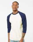 Tultex Unisex Fine Jersey Raglan T-Shirt 245