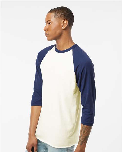 Tultex Unisex Fine Jersey Raglan T-Shirt 245