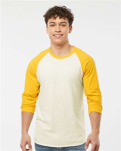 Tultex Unisex Fine Jersey Raglan T-Shirt 245