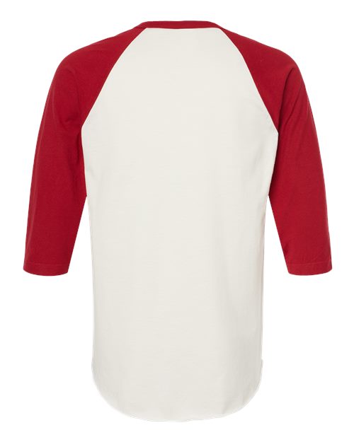 Tultex Unisex Fine Jersey Raglan T-Shirt 245