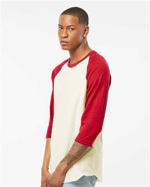 Tultex Unisex Fine Jersey Raglan T-Shirt 245