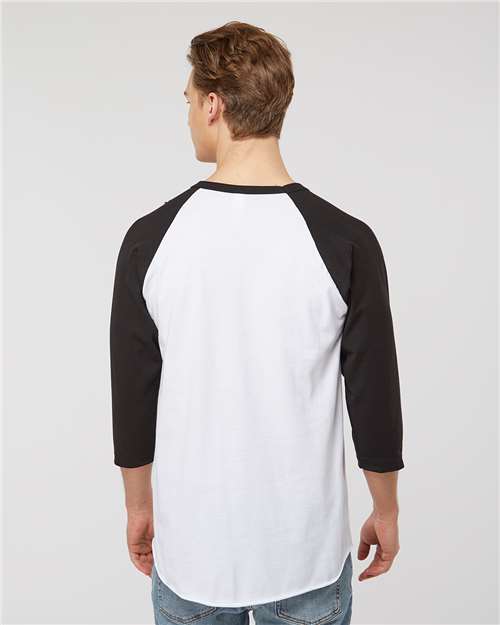 Tultex Unisex Fine Jersey Raglan T-Shirt 245