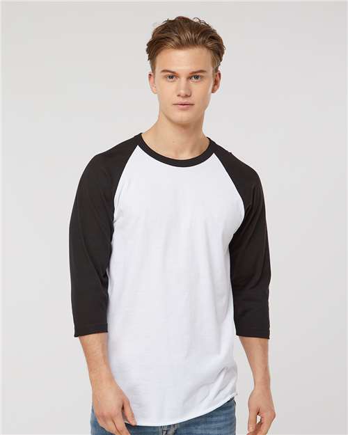 Tultex Unisex Fine Jersey Raglan T-Shirt 245