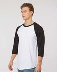 Tultex Unisex Fine Jersey Raglan T-Shirt 245