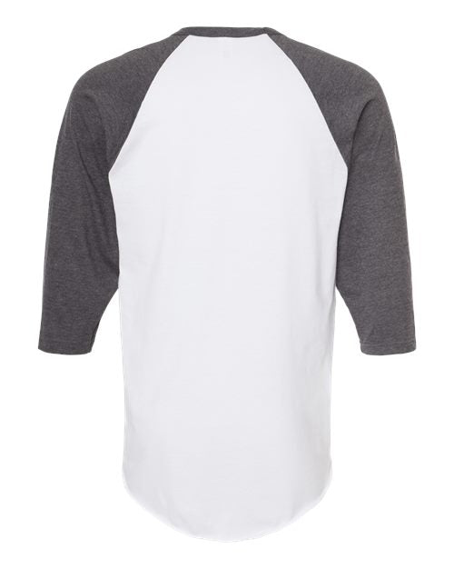 Tultex Unisex Fine Jersey Raglan T-Shirt 245
