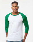 Tultex Unisex Fine Jersey Raglan T-Shirt 245