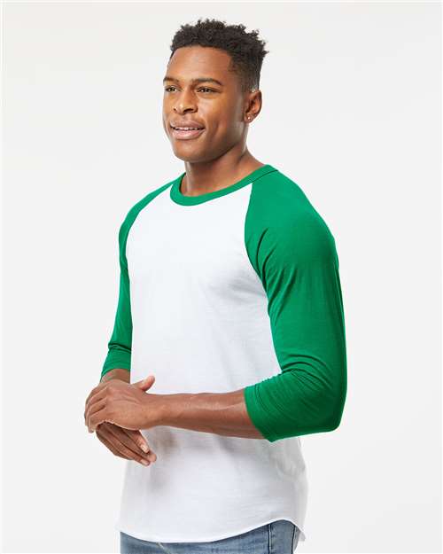 Tultex Unisex Fine Jersey Raglan T-Shirt 245