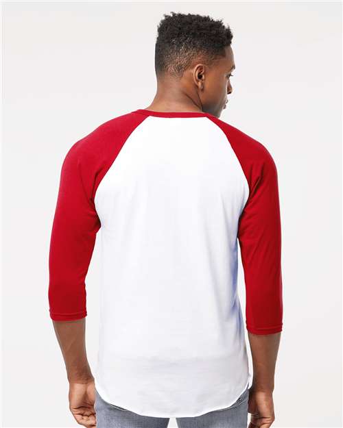Tultex Unisex Fine Jersey Raglan T-Shirt 245