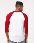 Tultex Unisex Fine Jersey Raglan T-Shirt 245