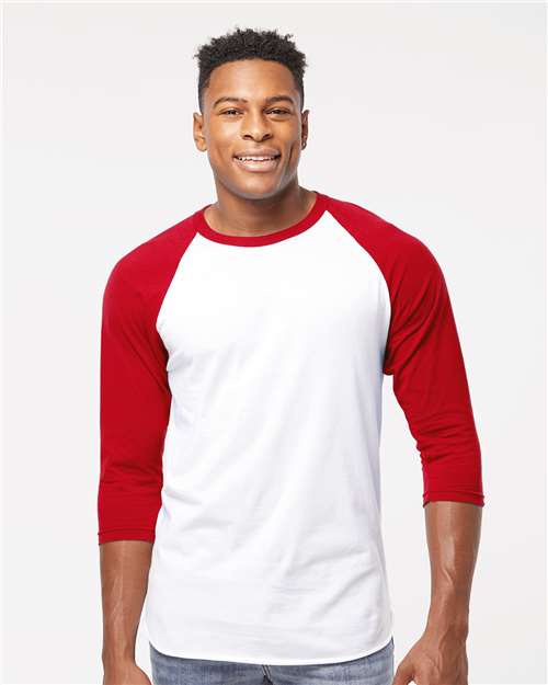 Tultex Unisex Fine Jersey Raglan T-Shirt 245