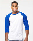 Tultex Unisex Fine Jersey Raglan T-Shirt 245
