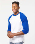 Tultex Unisex Fine Jersey Raglan T-Shirt 245