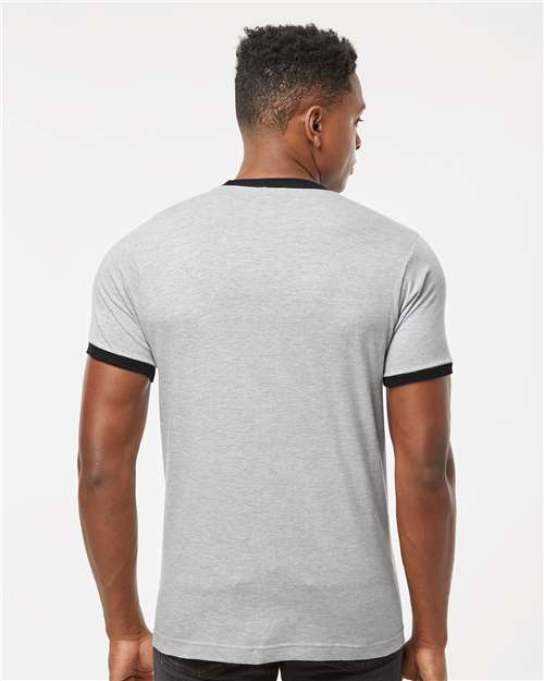 Tultex Unisex Fine Jersey Ringer T-Shirt 246
