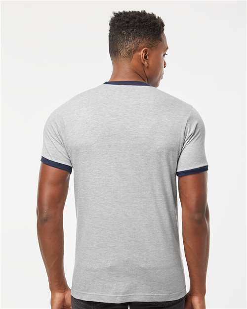 Tultex Unisex Fine Jersey Ringer T-Shirt 246