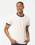 Tultex Unisex Fine Jersey Ringer T-Shirt 246