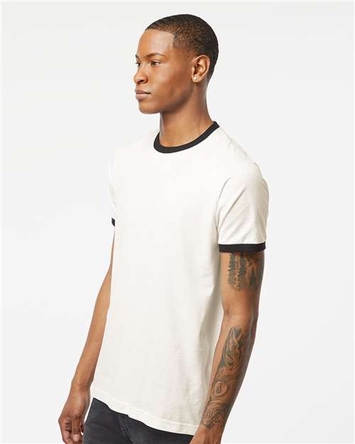 Tultex Unisex Fine Jersey Ringer T-Shirt 246