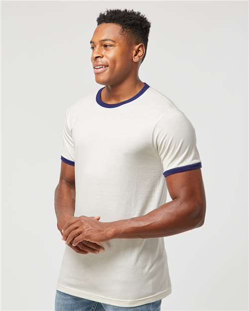 Tultex Unisex Fine Jersey Ringer T-Shirt 246