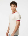 Tultex Unisex Fine Jersey Ringer T-Shirt 246