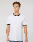 Tultex Unisex Fine Jersey Ringer T-Shirt 246