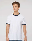 Tultex Unisex Fine Jersey Ringer T-Shirt 246