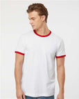 Tultex Unisex Fine Jersey Ringer T-Shirt 246