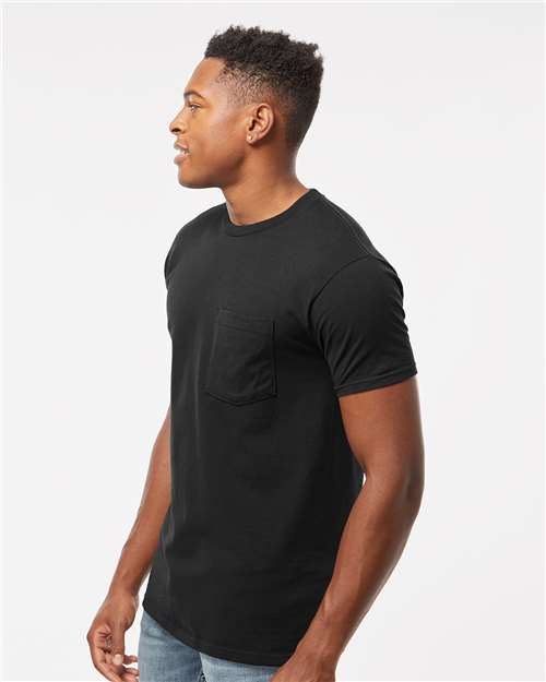 Tultex Unisex Heavyweight Jersey Pocket T-Shirt 293