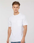 Tultex Unisex Heavyweight Jersey Pocket T-Shirt 293