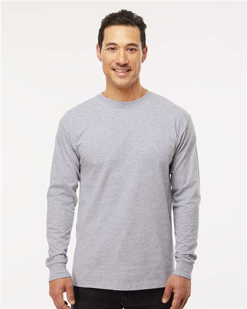 M&amp;O Unisex Gold Soft Touch Long Sleeve T-Shirt 4820