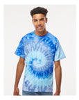 Colortone Unisex Multi-Color Tie-Dyed T-Shirt 1000