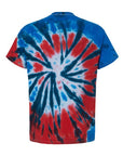 Colortone Unisex Multi-Color Tie-Dyed T-Shirt 1000