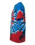 Colortone Unisex Multi-Color Tie-Dyed T-Shirt 1000