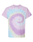 Colortone Unisex Multi-Color Tie-Dyed T-Shirt 1000