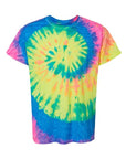 Colortone Unisex Multi-Color Tie-Dyed T-Shirt 1000