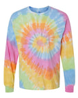 Colortone Unisex Tie-Dyed Long Sleeve T-Shirt 2000