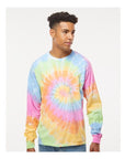 Colortone Unisex Tie-Dyed Long Sleeve T-Shirt 2000