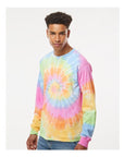 Colortone Unisex Tie-Dyed Long Sleeve T-Shirt 2000