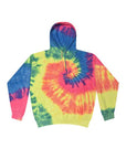 Colortone Unisex Tie-Dyed Hooded Sweatshirt 8777
