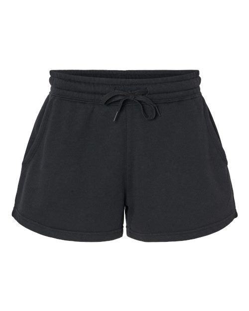 Independent Trading Co. Women’s Lightweight California Wave Wash Fleece Shorts PRM20SRT