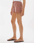 Independent Trading Co. Women’s Lightweight California Wave Wash Fleece Shorts PRM20SRT