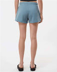 Independent Trading Co. Women’s Lightweight California Wave Wash Fleece Shorts PRM20SRT