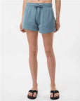 Independent Trading Co. Women’s Lightweight California Wave Wash Fleece Shorts PRM20SRT