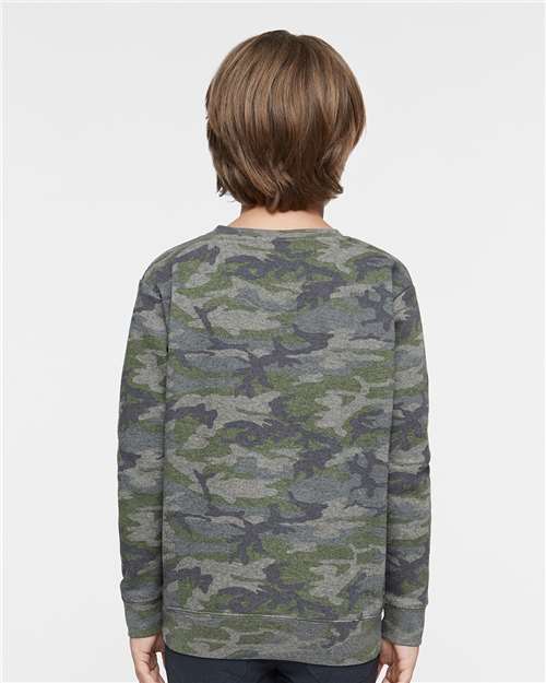LAT Youth Elevated Fleece Crewneck Sweatshirt 2225