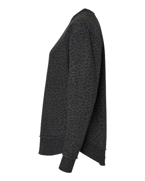 LAT Women's Weekend Fleece Crewneck Sweatshirt 3525