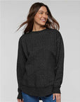LAT Women's Weekend Fleece Crewneck Sweatshirt 3525